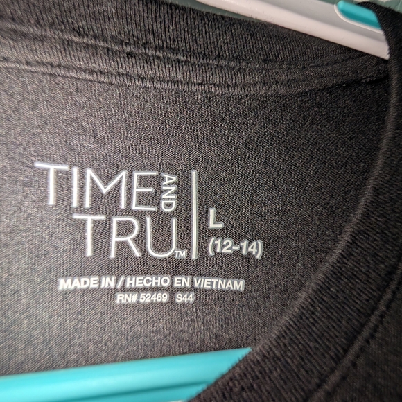 TIME AND TRU WOMEN'S RELAXED FIT SLEEVELESS SCOOP NECK A-LINE DRESS SIZE L - Picture 4 of 7